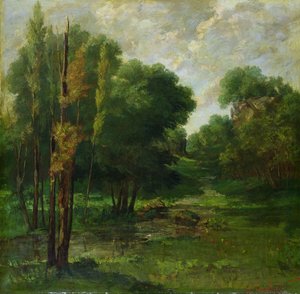 Paysage forestier, 1864